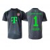 Maillot de foot Bayern Munich Manuel Neuer #1 Gardien Extérieur vêtements 2025-26 Manches Courtes